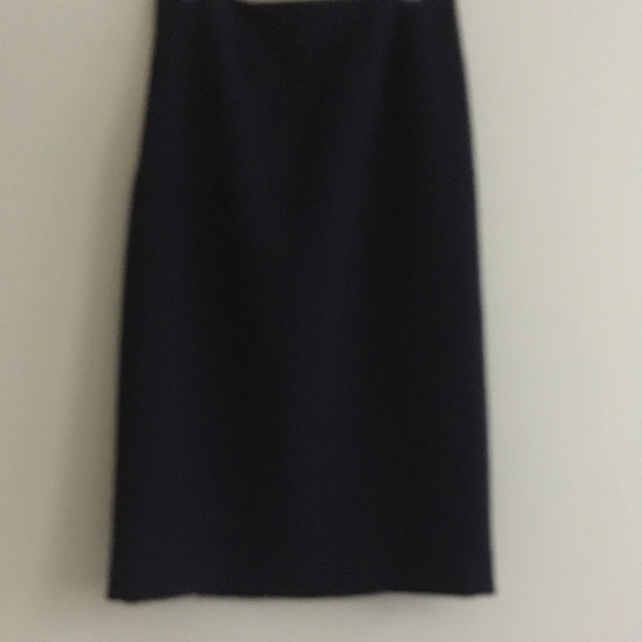 Michael Kors long navy elegant side-slit skirt - Picture 10 of 10
